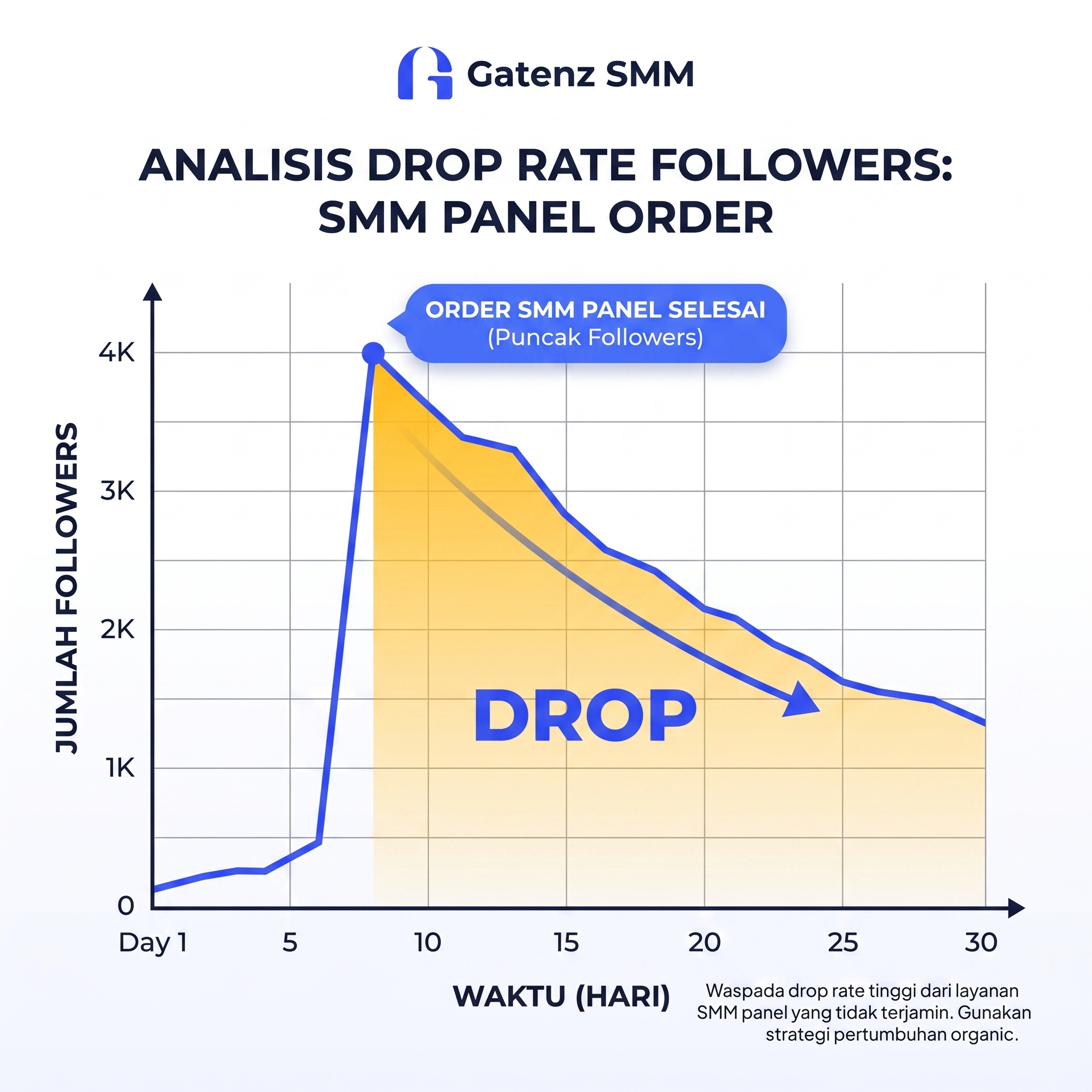 Apa Itu Drop Rate dan Kenapa Bisa Terjadi? Panduan SMM Panel
